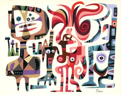 Jim Flora. Chance Encounter.