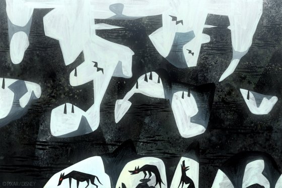 Lou Romano. Tepui Study. 2005-2008. Gouache.