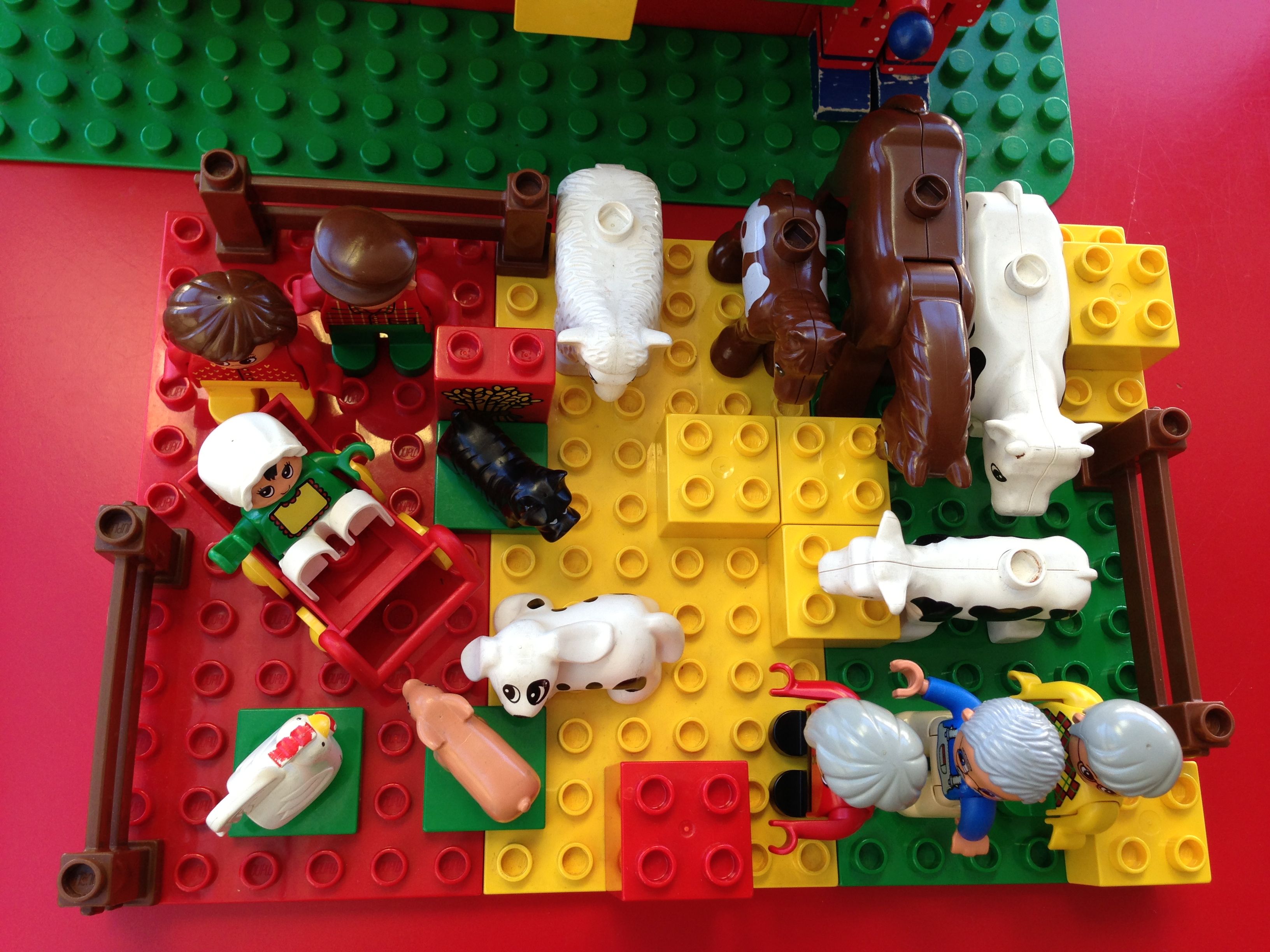Aditi Raychoudhury. Nativity Scene. 2013. Lego Duplo.