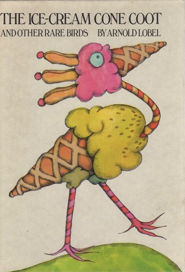 The Ice-Cream Cone Coot. Arnold Lobel. 1971. Graphite, ink, and watercolor on paper