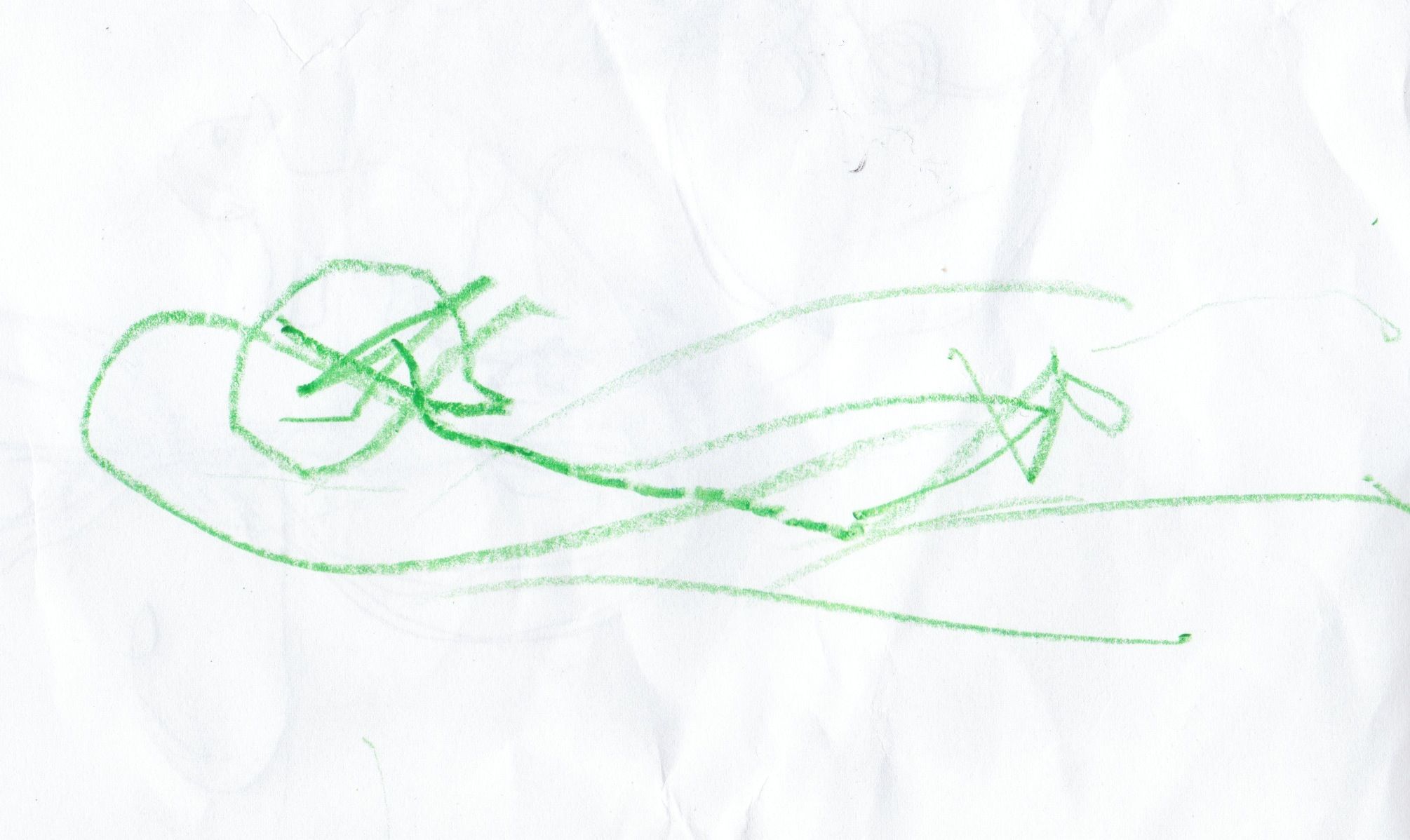 Helicopter. 2013. Crayons on Paper