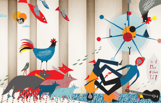 Thereza Rowe. illustration for Ammo Magazine :: issue 4 on the subject of 'play'.