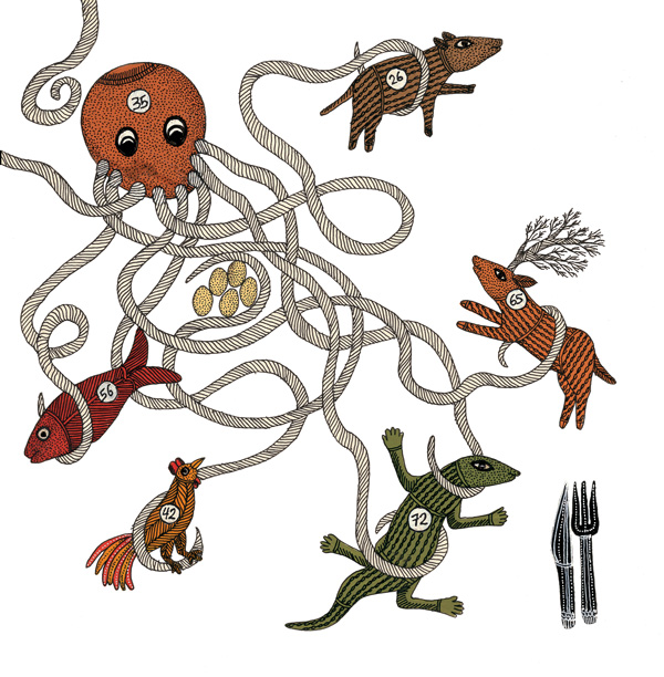 Bhajju Shyam. What I am Eating (from The London Jungle Book). 2014.