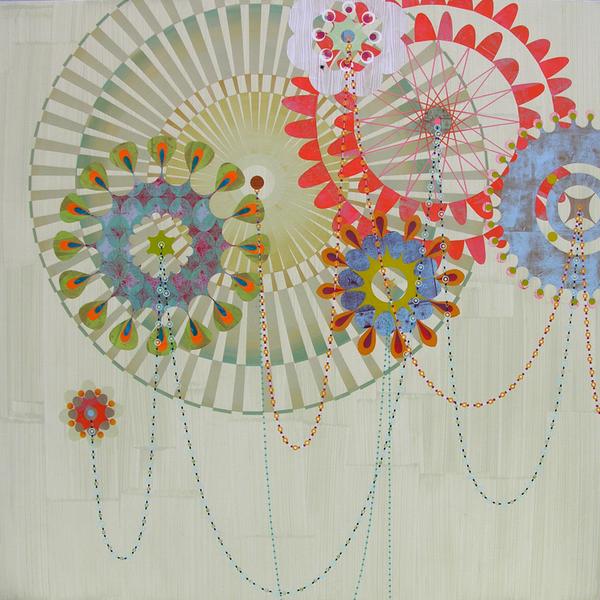 Rex Ray. Cyphellae. 2005. Mixed Media.