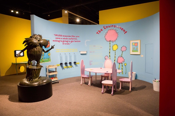 The Lorax Room. Ingenious! The World of Dr. Seuss. 2014. San Diego History Center.
