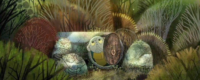 Tom Moore. Adrien Merigeau. Song of the Sea. 2014.