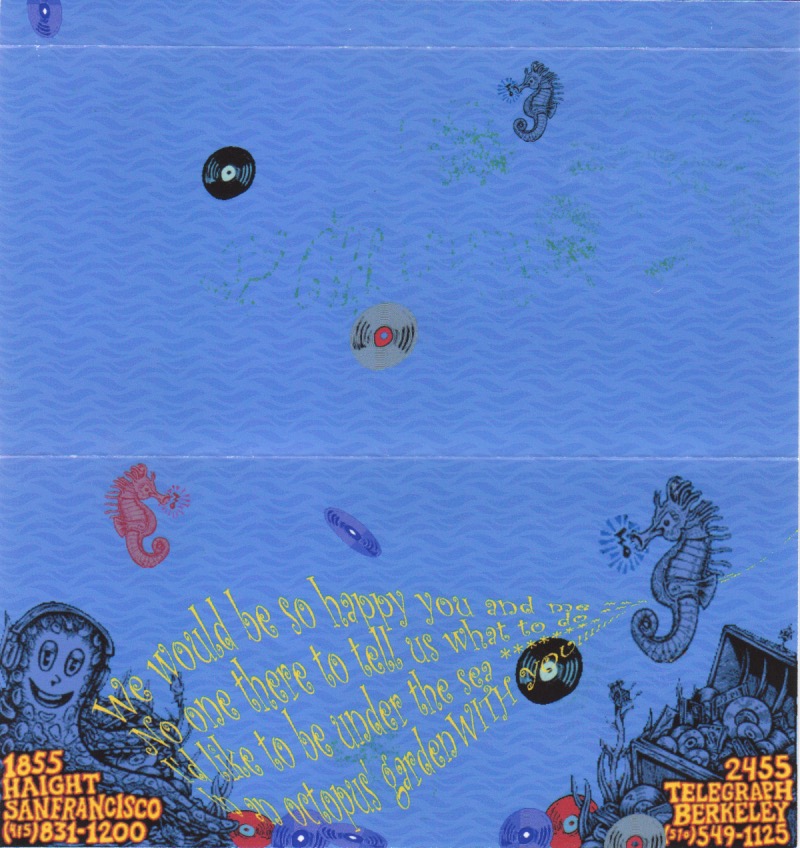 Aditi Raychoudhury. Gift Certificate Envelope (Inside). Photoshop. 2002