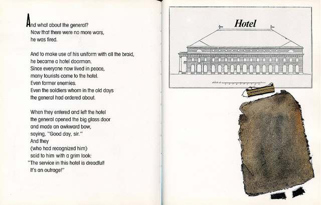 The Bomb and the General. by Umberto Eco. Illustrated by Eugenio Carmi. 1989.