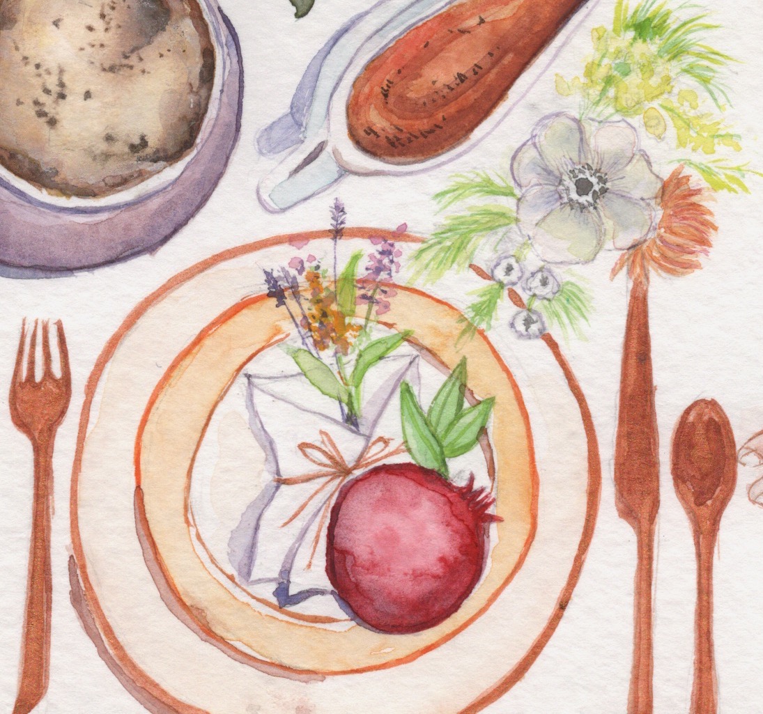 Aditi Raychoudhury. You are missing (Detail). November, 2020. Watercolor and Gouache.