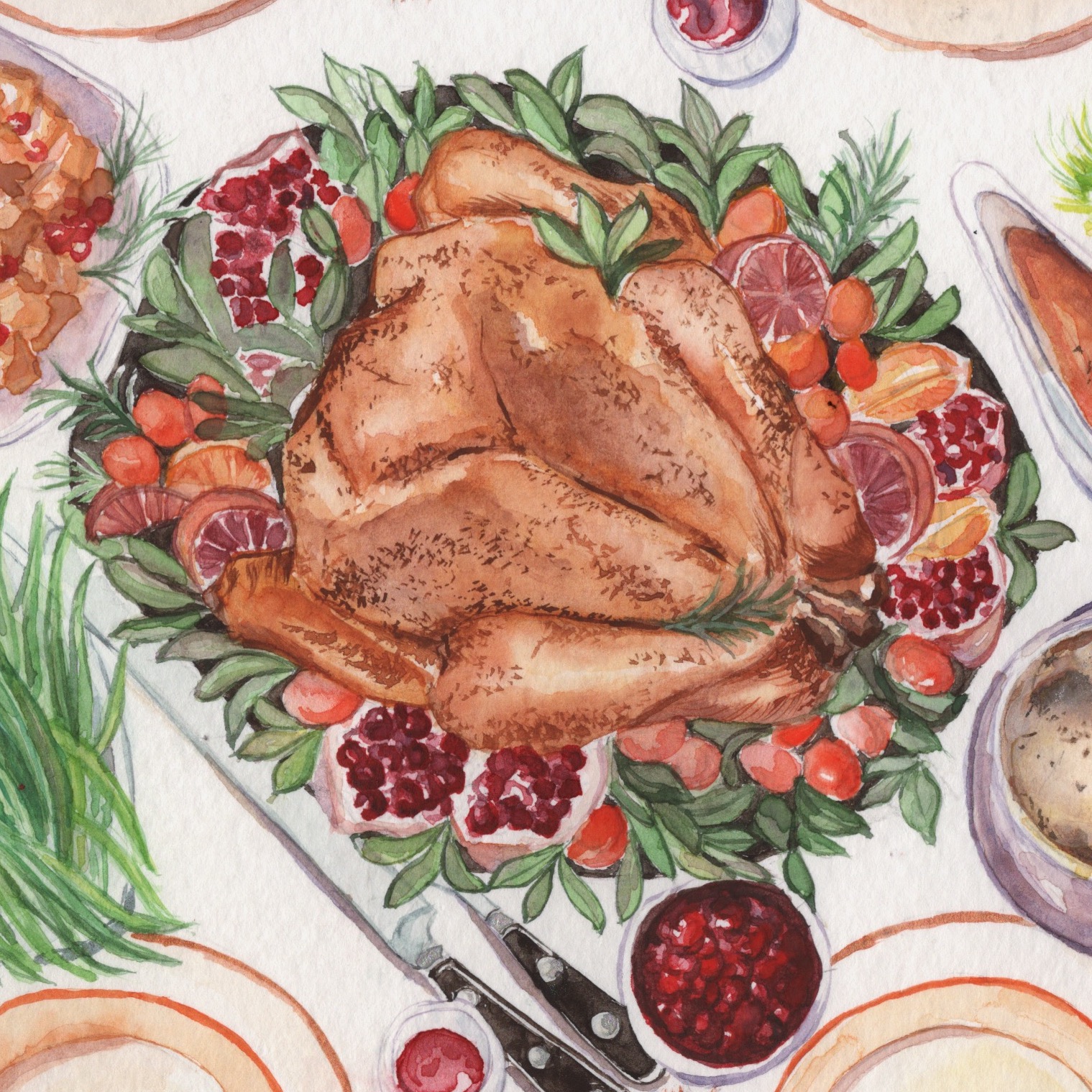 Aditi Raychoudhury. You are missing (Detail). November, 2020. Watercolor and Gouache.